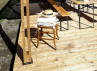 Pergola Bois Traité 20.93m2 avec ventelles mobiles