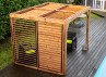 Pergola Bois Traité + Brise Vue - 7.32m2