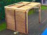 Pergola Bois Traité + Brise Vue - 7.32m2