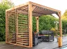 Pergola Bois Traité + Brise Vue - 7.32m2