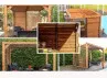 Pergola Bois Traité + Brise Vue - 7.32m2