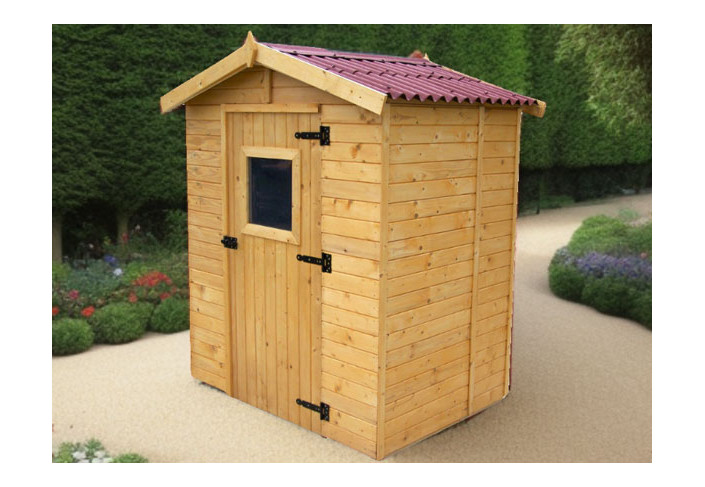 abri de jardin bois épicéa 16 mm