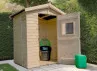 abri de jardin bois épicéa 16 mm