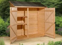 Abri de rangement en bois 1 m²