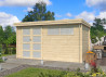 Abri de jardin en bois 28 mm