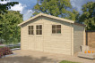 Abri jardin Toit Acier 28 mm - 13.53m2