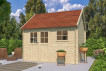 Abri jardin madrier bois 28mm