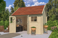 Abri jardin madrier bois 28mm