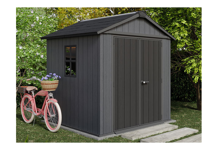 Abri jardin résine + plancher 4m2