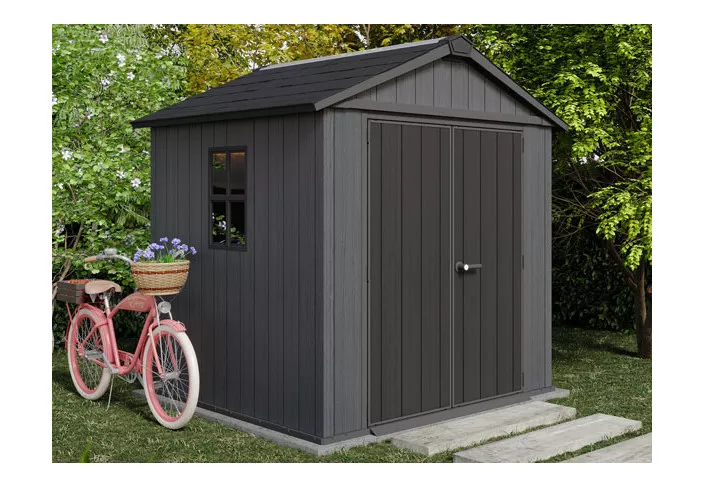Abri jardin résine + plancher 4m2