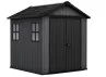Abri jardin résine + plancher 4m2