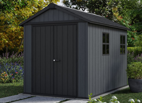 Abri jardin résine + plancher 4m2