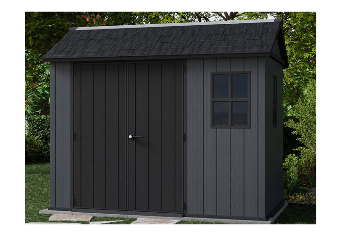 Abri jardin résine + plancher 5.30m2