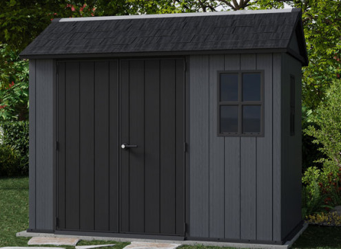 Abri jardin résine + plancher 5.30m2