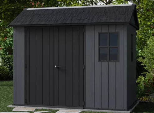 Abri jardin résine + plancher 5.30m2