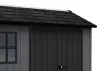 Abri jardin résine + plancher 5.30m2