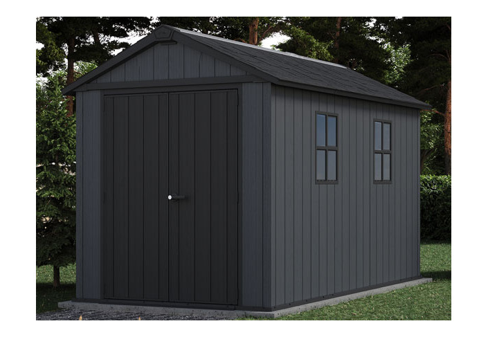Abri jardin résine + plancher 6.57m2