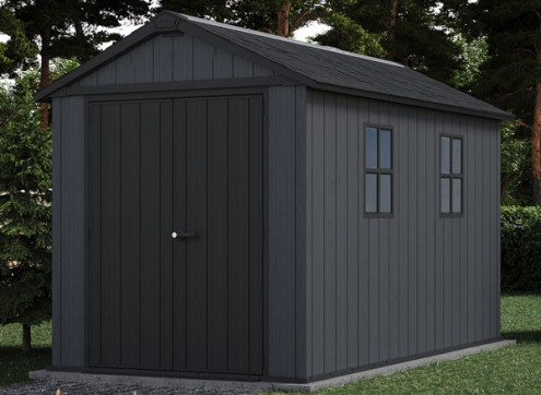 Abri jardin résine + plancher 6.57m2