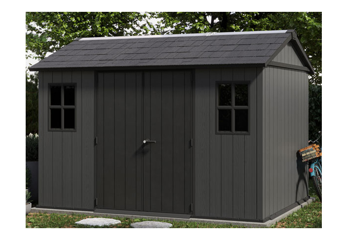 Abri jardin résine + plancher 6.57m2