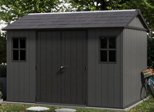 Abri jardin résine + plancher 6.57m2
