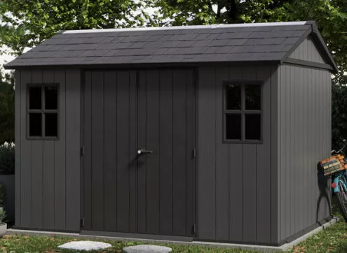 Abri jardin résine + plancher 6.57m2
