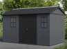 Abri jardin résine + plancher 7.84m2