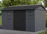 Abri jardin résine + plancher 7.84m2