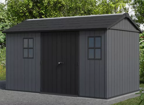 Abri jardin résine + plancher 7.84m2