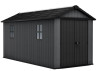 Abri jardin résine + plancher 9.10m2