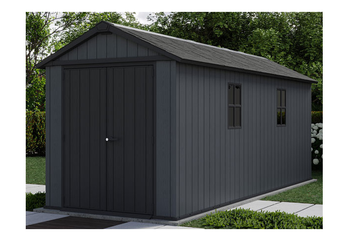 Abri jardin résine + plancher 10.37m2