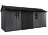 Abri jardin résine + plancher 10.37m2