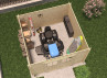 Abri Jardin Bois - 7.50M2