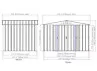 ABRI JARDIN MÉTAL 7.75 m2