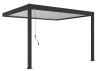 PERGOLA BIOCLIMATIQUE BICOLORE 12M2 ADOSSÉE