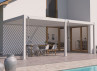 PERGOLA BIOCLIMATIQUE ALU 18M2 ADOSSÉE