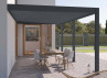 PERGOLA BIOCLIMATIQUE ALU 18M2 ADOSSÉE