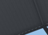 PERGOLA BIOCLIMATIQUE ALU 16M2 ADOSSÉE - GRIS