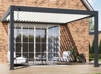 PERGOLA ALU ADOSSÉE BICOLORE 16M2