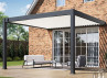 PERGOLA ALU ADOSSÉE BICOLORE 16M2