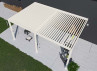 PERGOLA BIOCLIMATIQUE ALU 24M2 ADOSSÉE