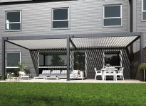 PERGOLA BIOCLIMATIQUE ALU BICOLORE 32M2