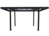 CARPORT ALU DOUBLE + LED SOLAIRE - 30M2