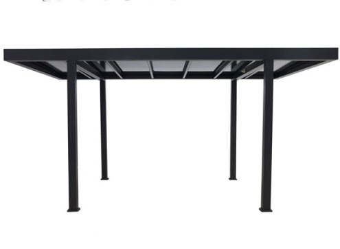 CARPORT ALU DOUBLE + LED SOLAIRE - 30M2