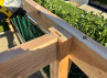 CARPORT DOUBLE, TOIT PLAT, BOIS DOUGLAS