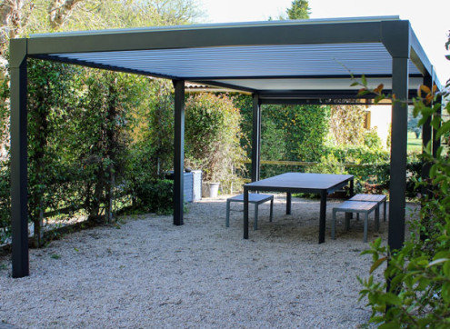 PERGOLA BIOCLIMATIQUE MOTORISÉE 32M2