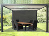PERGOLA BIOCLIMATIQUE ALUMINIUM BICOLORE 11M2