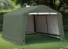 ABRI JARDIN TOILE RENFORCEE TOIT 2 PENTES - 9.30M2
