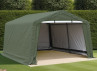 ABRI JARDIN TOILE RENFORCEE TOIT 2 PENTES - 9.30M2