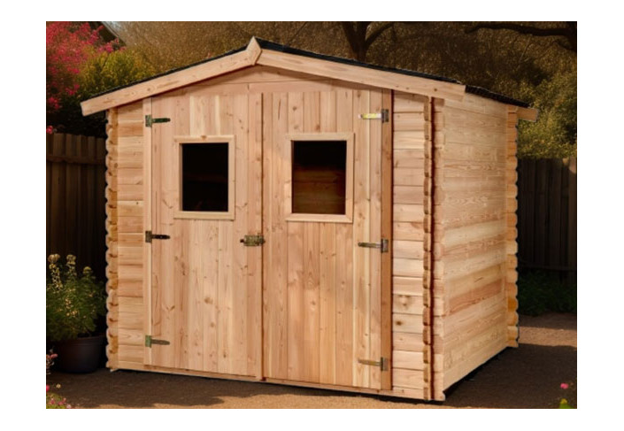 ABRI JARDIN BOIS DOUGLAS 5.00M2 AU SOL