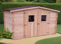 ABRI JARDIN BOIS DOUGLAS 5.00M2 AU SOL